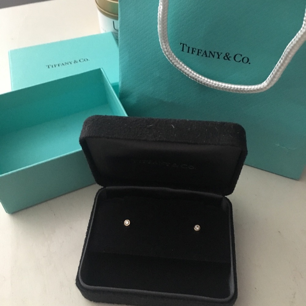 Tiffany & Co earrings.